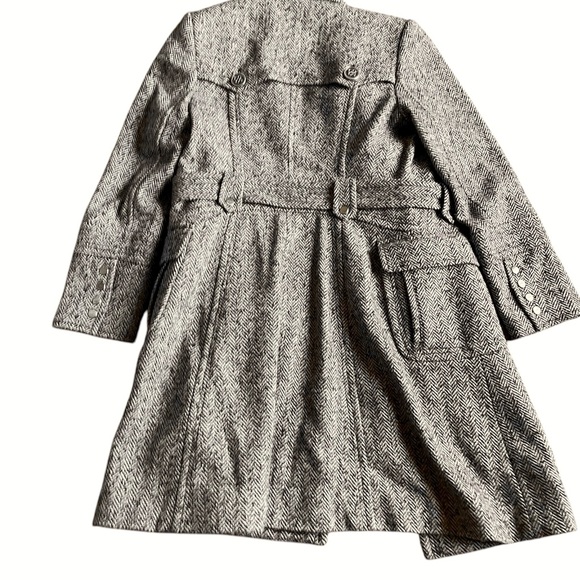 EUC LAUNDRY by Shelli Segal Long Wool Belted Coat - Picture 2 of 12